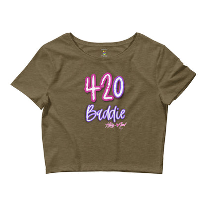 Hippy Mood Baddie | Women’s Crop Tee