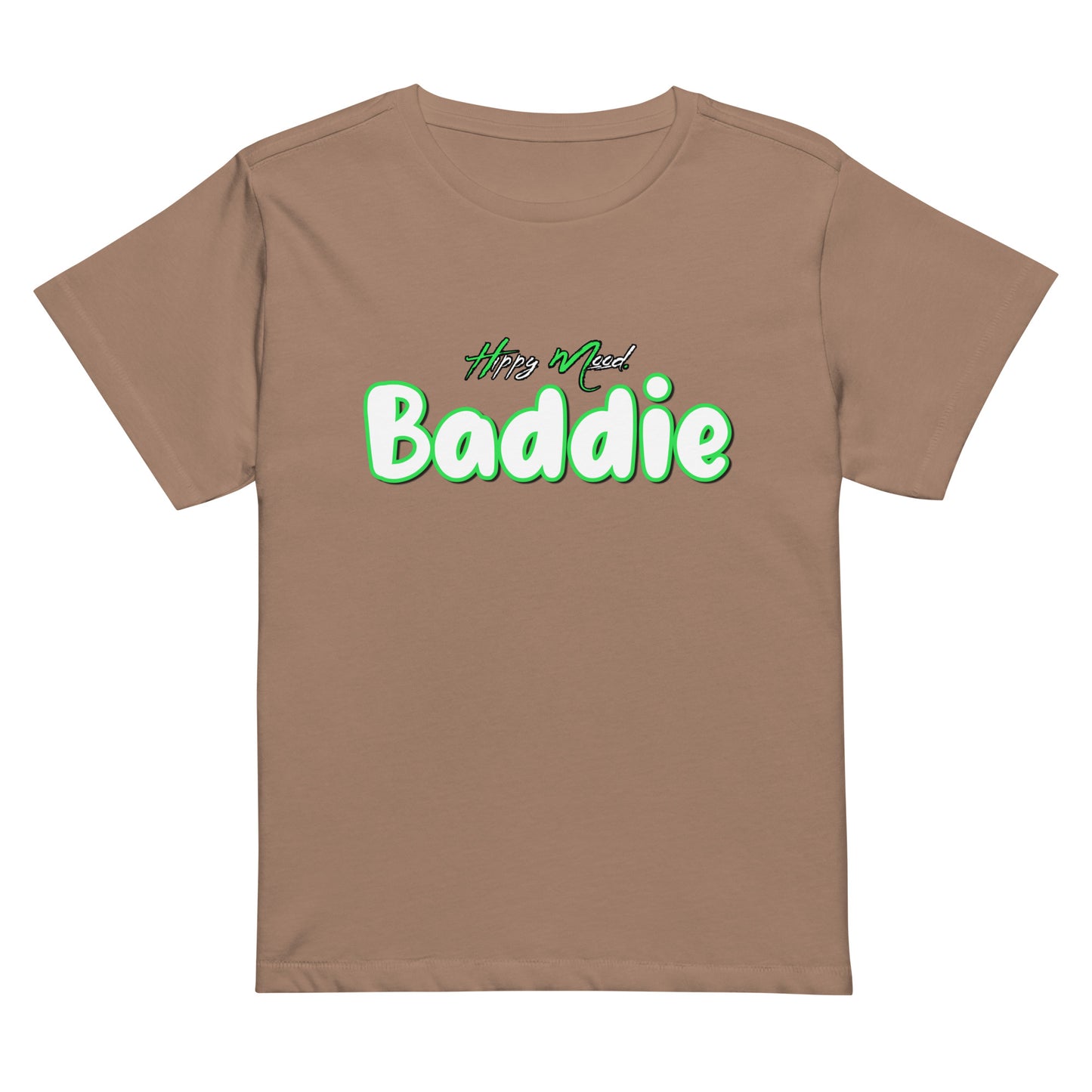 Hippy Mood Baddie | Women’s high-waisted t-shirt