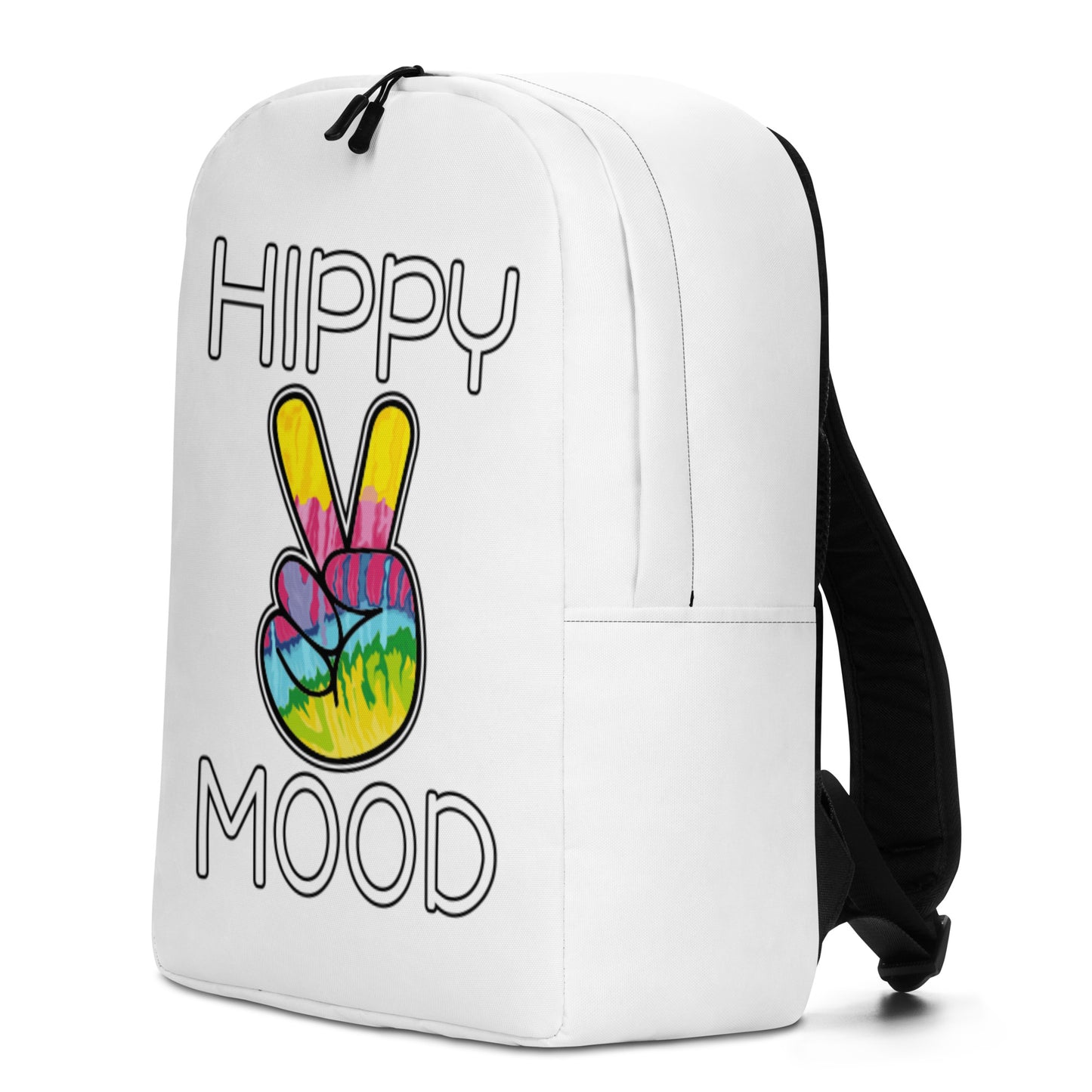 Hippy Mood Peace Sign | Minimalist Backpack