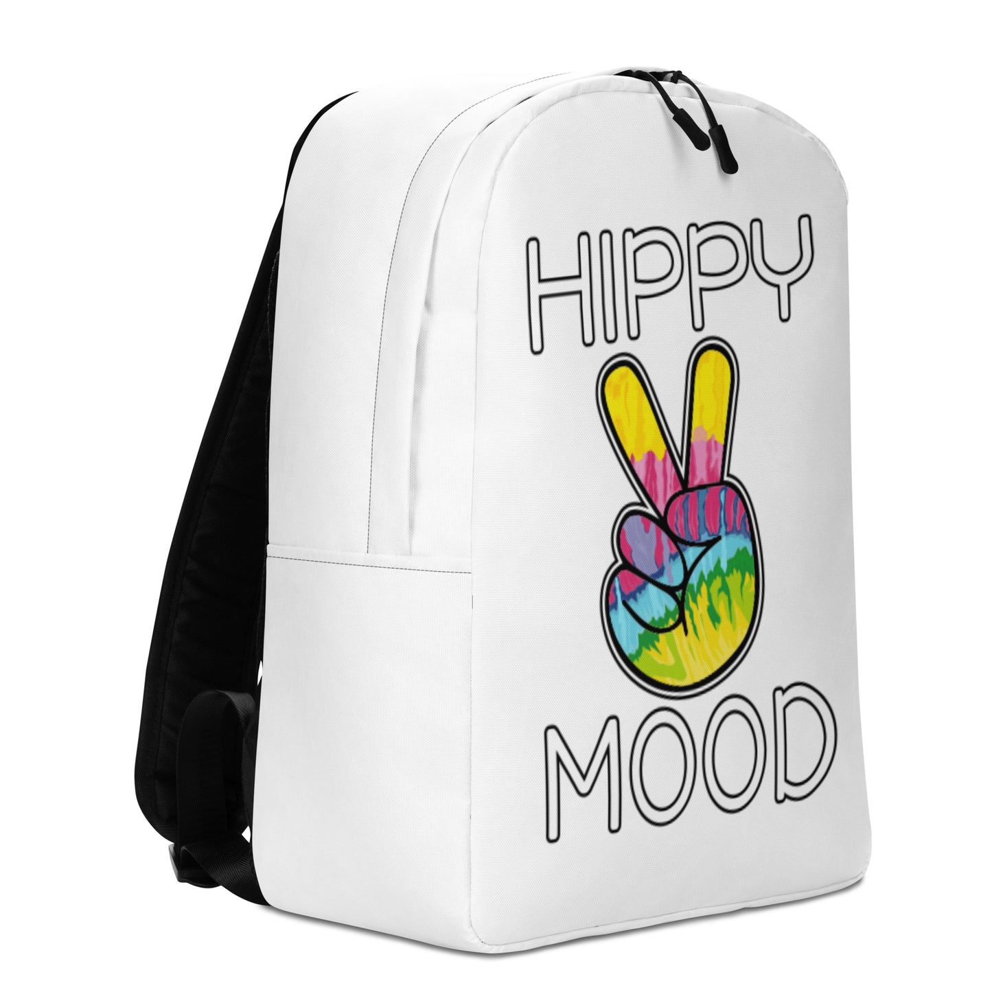 Hippy Mood Peace Sign | Minimalist Backpack