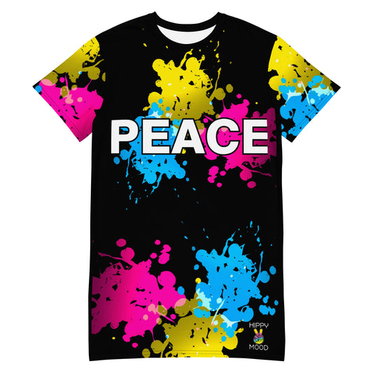 Peace T Shirt Dress