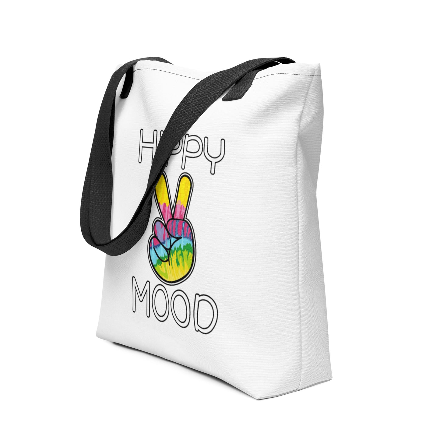 Hippy Mood Peace Sign | Canvas Tote Bag