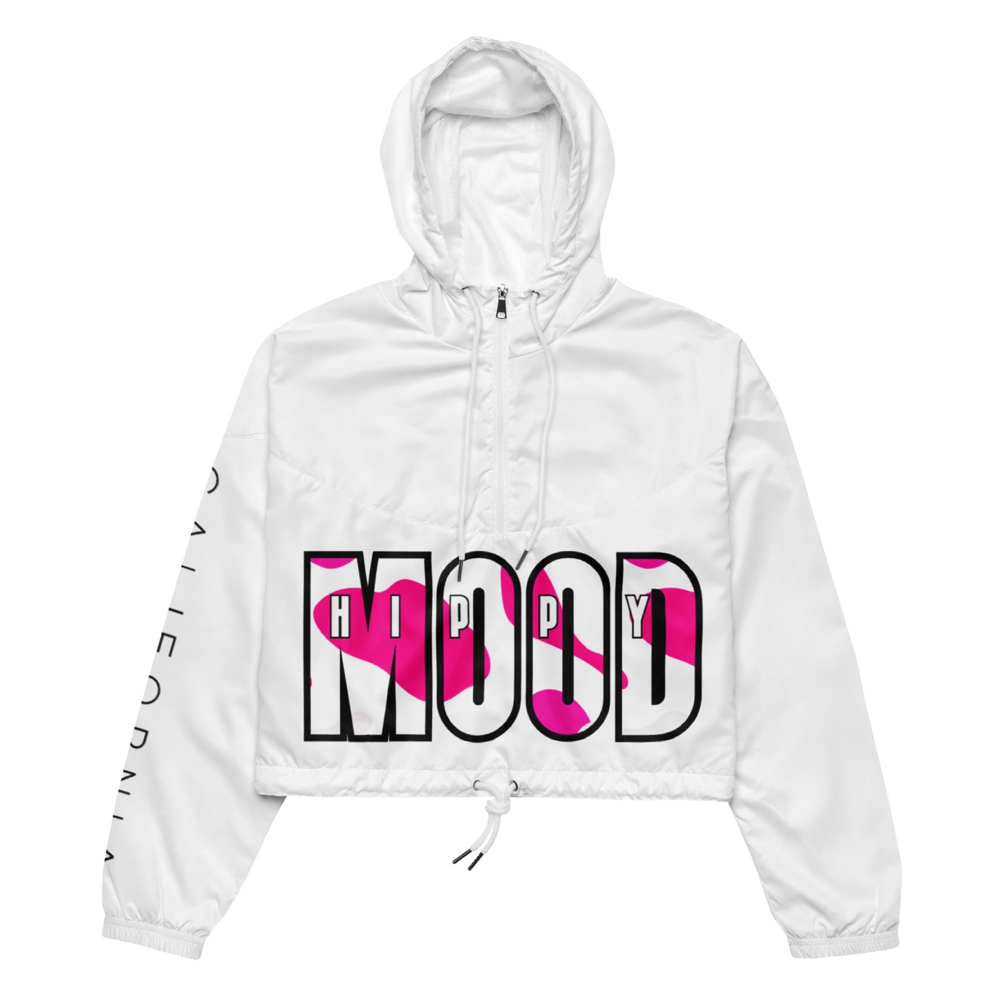 Pink Camo Style Print Jacket