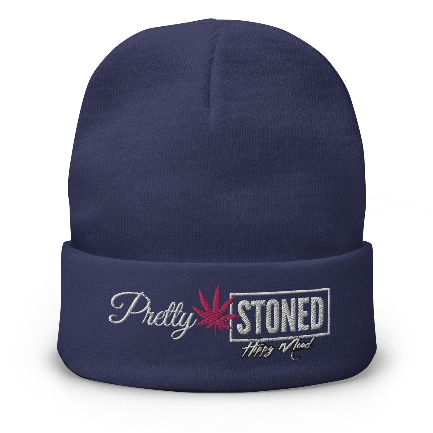 Pretty Stoned | Embroidered Beanie