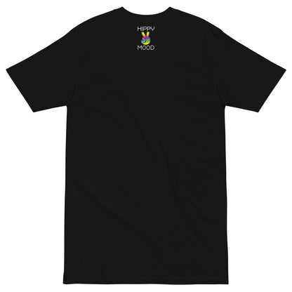 Black & White Print | Men’s premium heavyweight tee