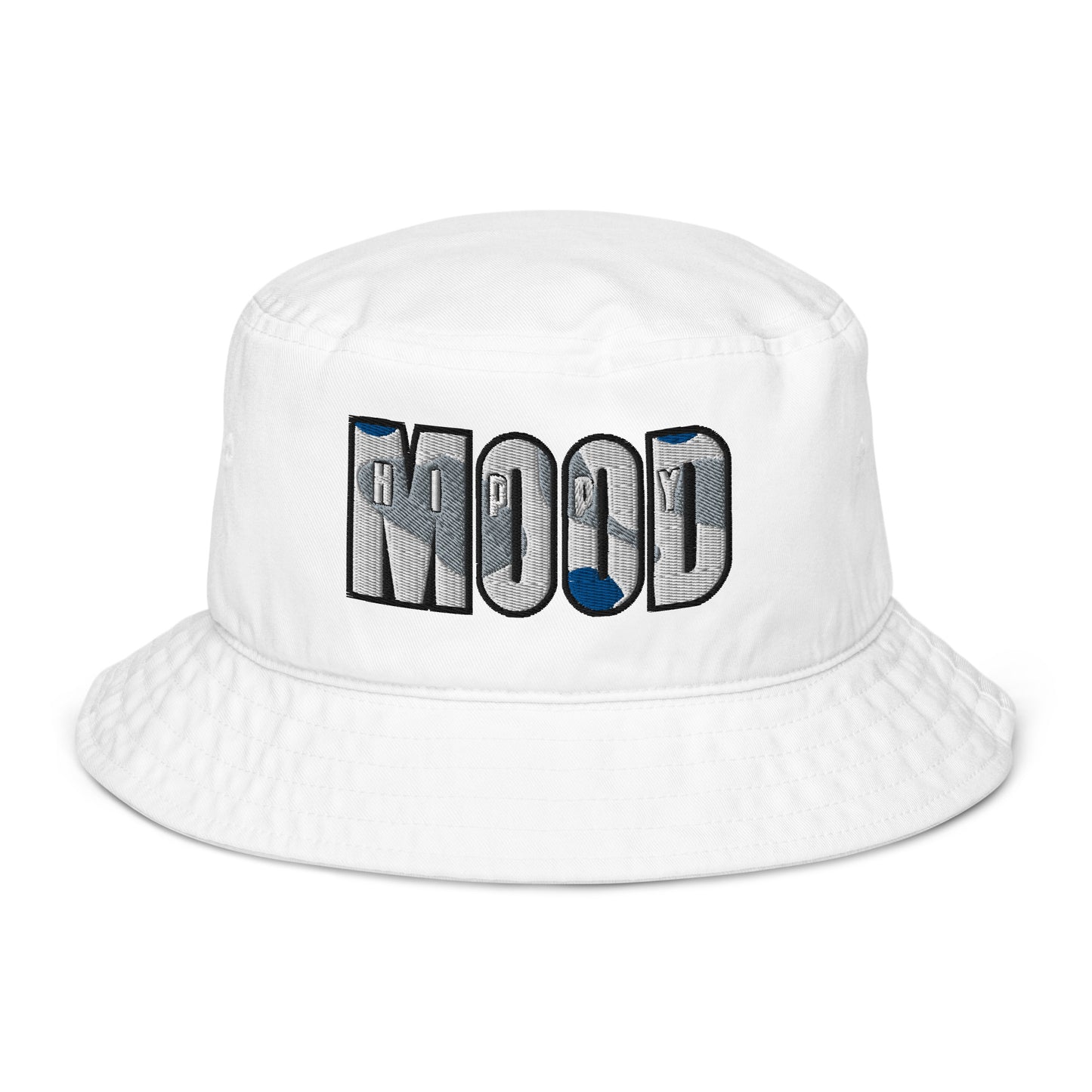 Blue & Grey Camo Style | Bucket Hat