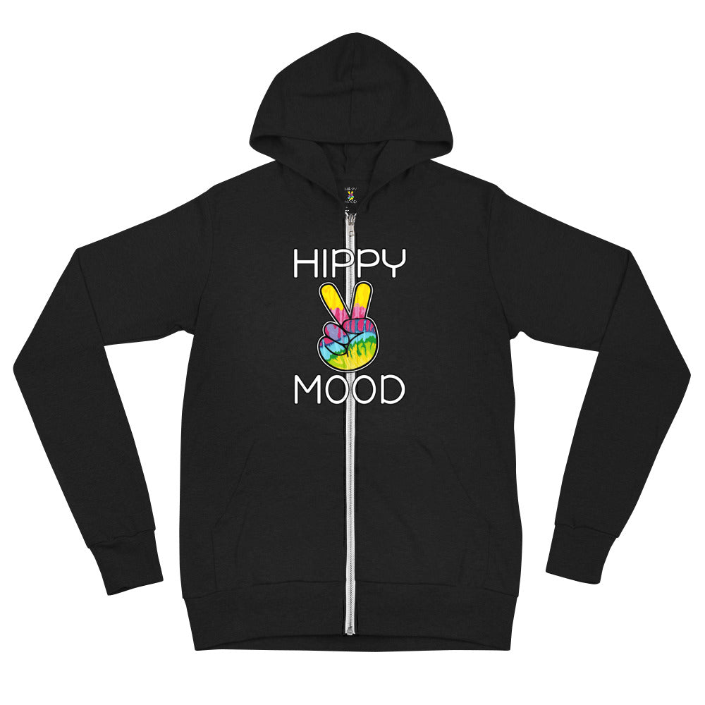 Hippy Mood | Unisex Zip Hoodie