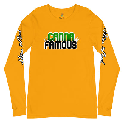 Canna Famous Unisex Long Sleeve Tee