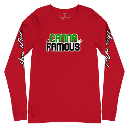 Canna Famous Unisex Long Sleeve Tee