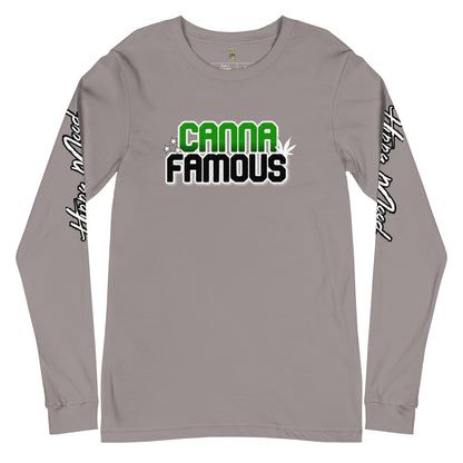 Canna Famous Unisex Long Sleeve Tee