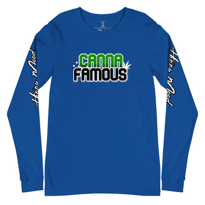 Canna Famous Unisex Long Sleeve Tee