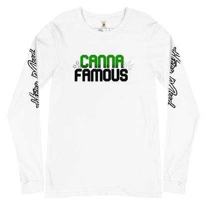 Canna Famous Unisex Long Sleeve Tee