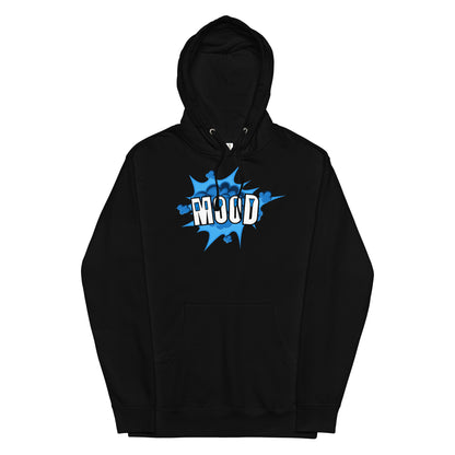 Hippy Mood Blue Clouds | Unisex midweight hoodie