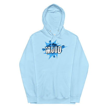 Hippy Mood Blue Clouds | Unisex midweight hoodie
