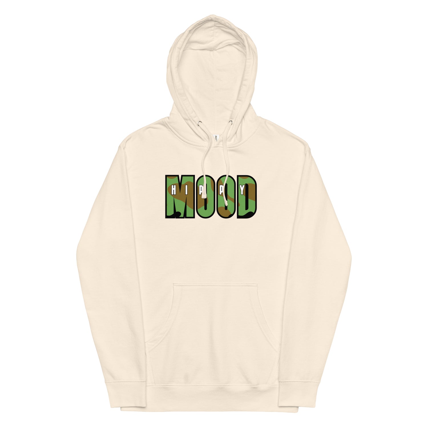 Camo Print Pullover Hoodie