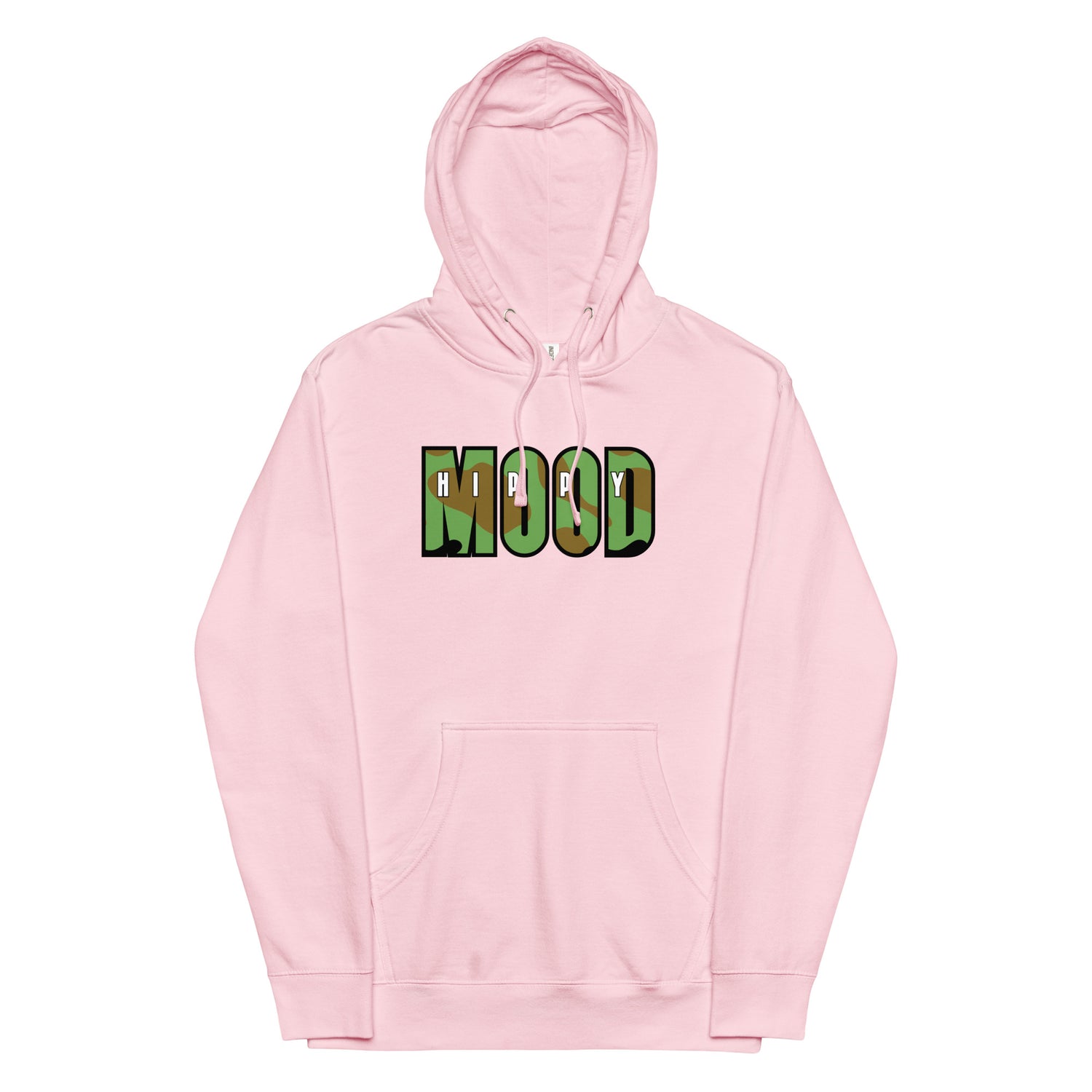 Camo Print Pullover Hoodie