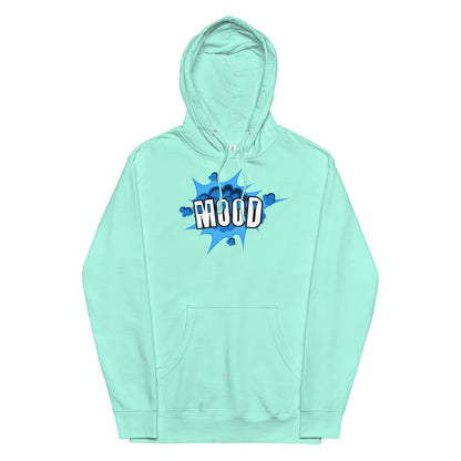 Hippy Mood Blue Clouds | Unisex midweight hoodie