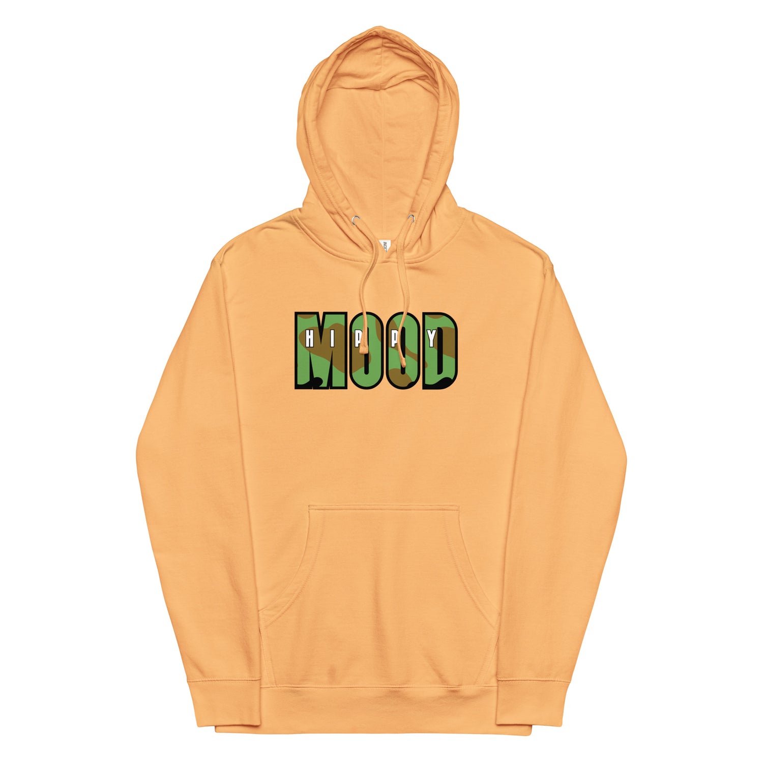 Camo Print Pullover Hoodie
