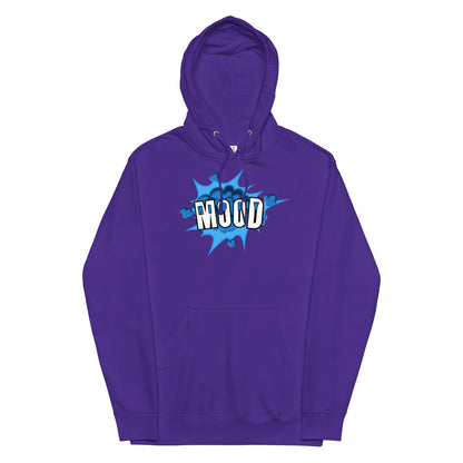 Hippy Mood Blue Clouds | Unisex midweight hoodie