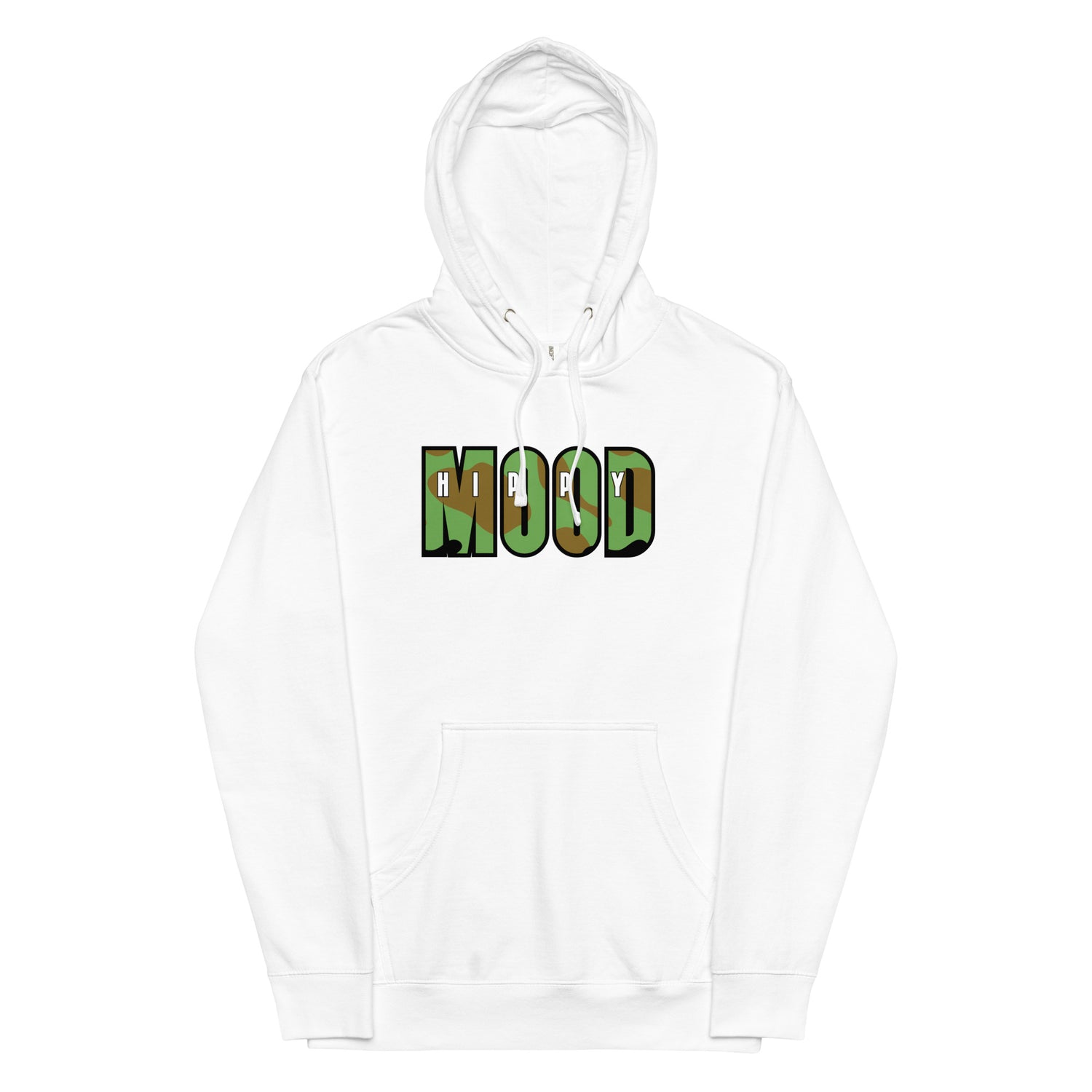 Camo Print Pullover Hoodie