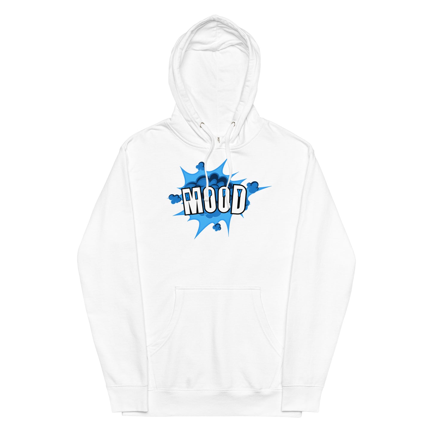 Hippy Mood Blue Clouds | Unisex midweight hoodie