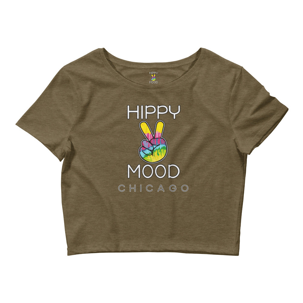 Hippy Mood Chicago Crop Tee