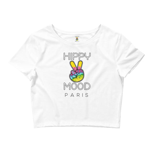 Hippy Mood Paris Crop Tee